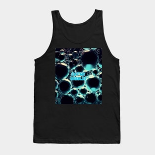 eat my bubbles dark pattern Tank Top